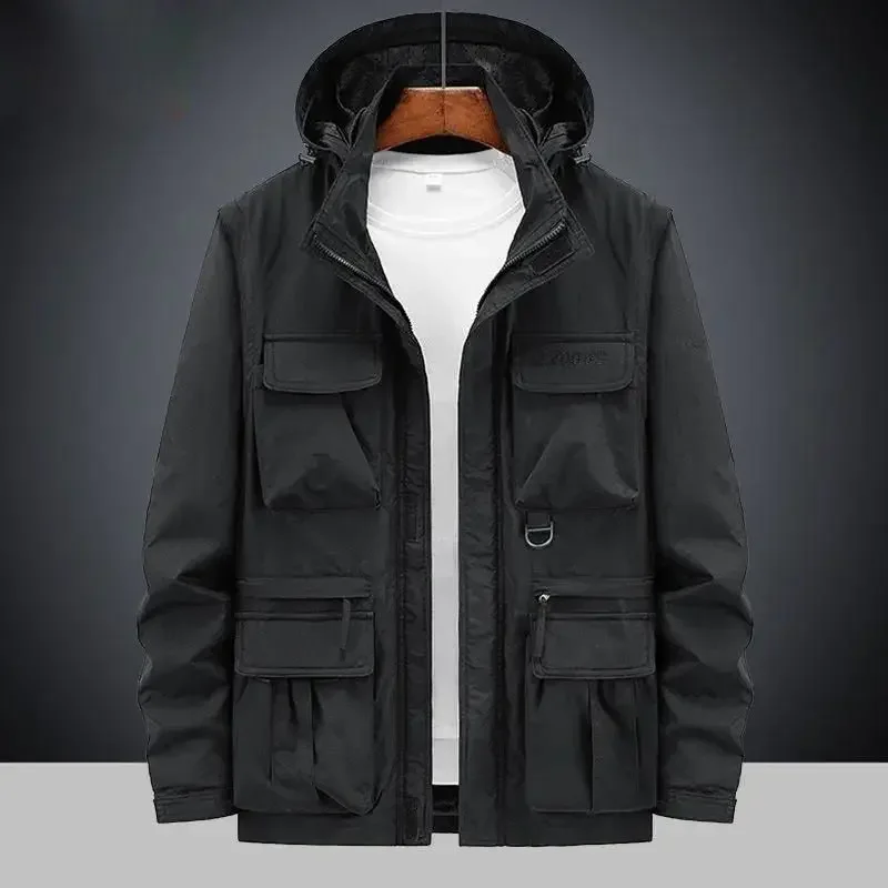 Новая весенне-осенняя уличная ветровка, свободная повседневная верхняя одежда без рукавов большого размера, мужская рабочая куртка с несколькими карманами
Новая весенне-осенняя уличная ветровка, свободная повседневная верхняя одежда без рукавов большого размера, мужская рабочая куртка с несколькими карманами