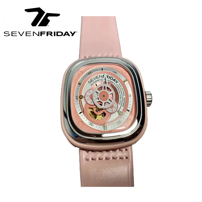 Часы SEVENFRIDAY P1B/02 мужские полностью автоматические механические часы серии P, водонепроницаемые Модные мужские часы, роскошный бренд, Новогодний подарок
Часы SEVENFRIDAY P1B/02 мужские полностью автоматические механические часы серии P, водонепроницаемые Модные мужские часы, роскошный бренд, Новогодний подарок