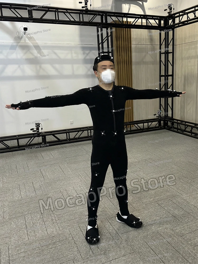 Motion Capture Suit Classic Full Body Mocap Suit with Beanie Foot Wrap Gloves
Motion Capture Suit Classic Full Body Mocap Suit with Beanie Foot Wrap Gloves