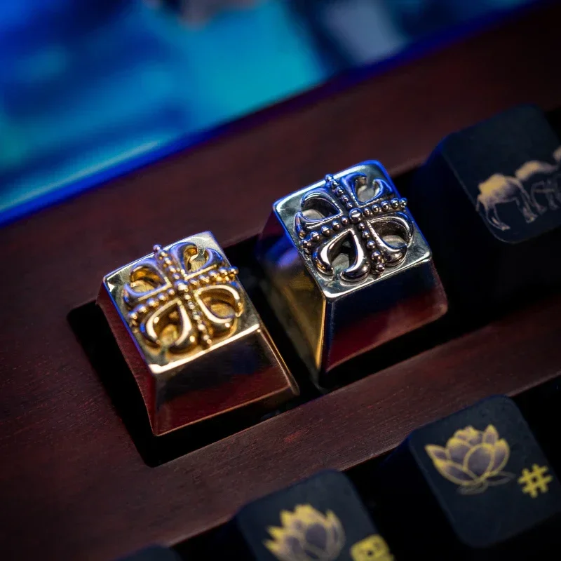 ECHOME Metal Artisan Keycaps Custom Pure Copper Keycap Gold Aluminum Key Cap Mechanical Keyboard Gaming Accessories Gifts
ECHOME Metal Artisan Keycaps Custom Pure Copper Keycap Gold Aluminum Key Cap Mechanical Keyboard Gaming Accessories Gifts