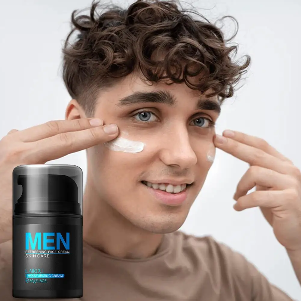 Men's Moisturising Cream Shrink Pores Improve Skin Care Skin Moisturising 50g Firming Smooth Skin Elasticity Massage Facial A8M3
Men's Moisturising Cream Shrink Pores Improve Skin Care Skin Moisturising 50g Firming Smooth Skin Elasticity Massage Facial A8M3