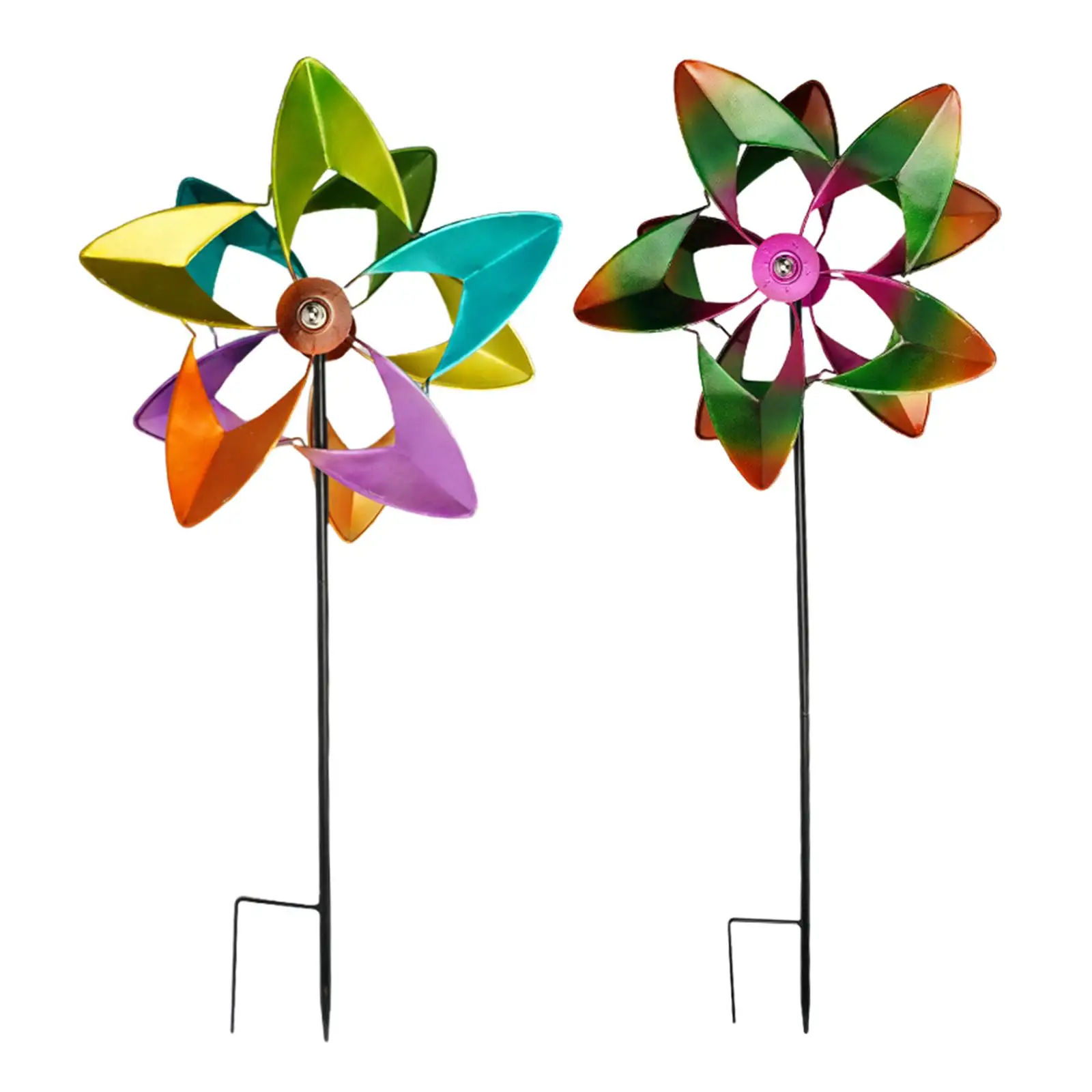 Wind Spinner Windmill 360 Degrees Colorful Double Sided Metal Kids Toy Lawn Pinwheel for Balcony Garden Yard Lawn Decor
Wind Spinner Windmill 360 Degrees Colorful Double Sided Metal Kids Toy Lawn Pinwheel for Balcony Garden Yard Lawn Decor