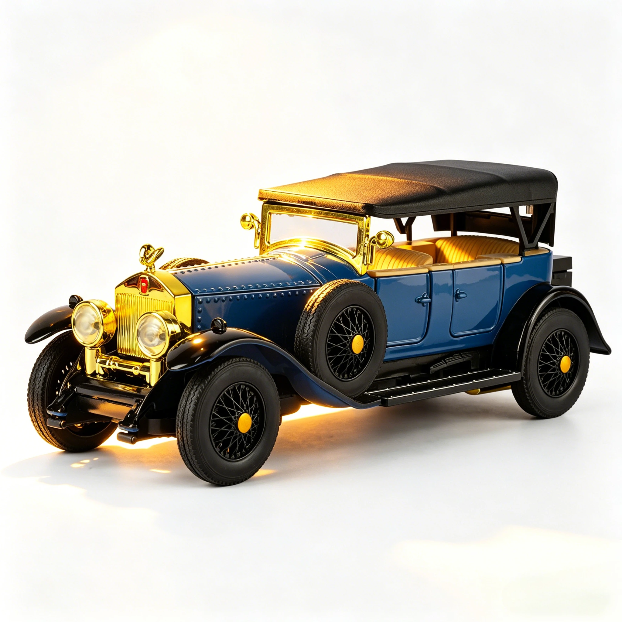1:32 Phantom Vintage Car Model Toy Alloy Diecast Sound Light Doors Opened Pull Back Rubber Tires Ornament Car for Kids Gift
1:32 Phantom Vintage Car Model Toy Alloy Diecast Sound Light Doors Opened Pull Back Rubber Tires Ornament Car for Kids Gift