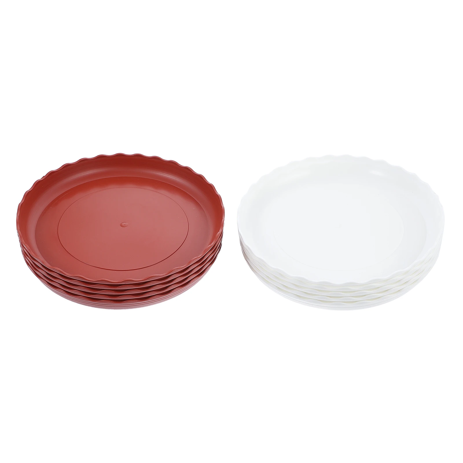 10 Pcs Flowerpot Trays Plastic Lace Rectangle Red Bottom Water Plant Pot Plates Gardening Trays Durable Lightweight Reusable
10 Pcs Flowerpot Trays Plastic Lace Rectangle Red Bottom Water Plant Pot Plates Gardening Trays Durable Lightweight Reusable
