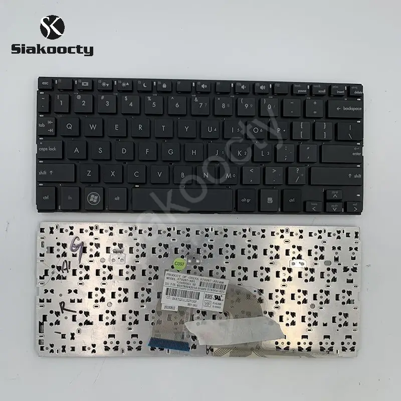 Siakoocty new US Keyboard For HP Mini 5100 5101 5102 5103 5105 2150 Series Keyboard US English 578364-001 570267-001 V104526AS1
Siakoocty new US Keyboard For HP Mini 5100 5101 5102 5103 5105 2150 Series Keyboard US English 578364-001 570267-001 V104526AS1