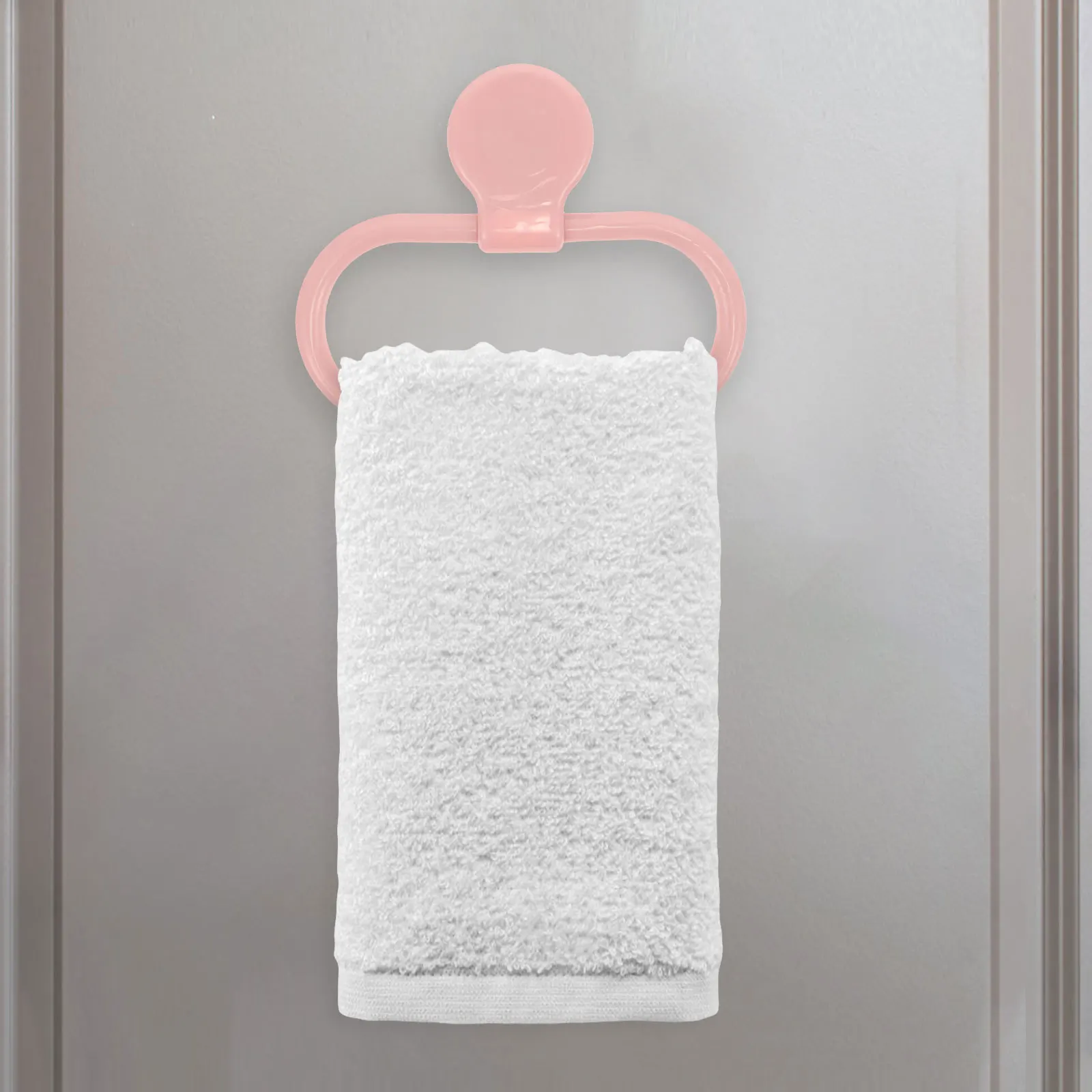 Towel Ring 1 Unit Eco-Friendly ABS Self-Adhesive No Drilling Mounting Bathroom and Kitchen Towel Storage Solution Green
Towel Ring 1 Unit Eco-Friendly ABS Self-Adhesive No Drilling Mounting Bathroom and Kitchen Towel Storage Solution Green