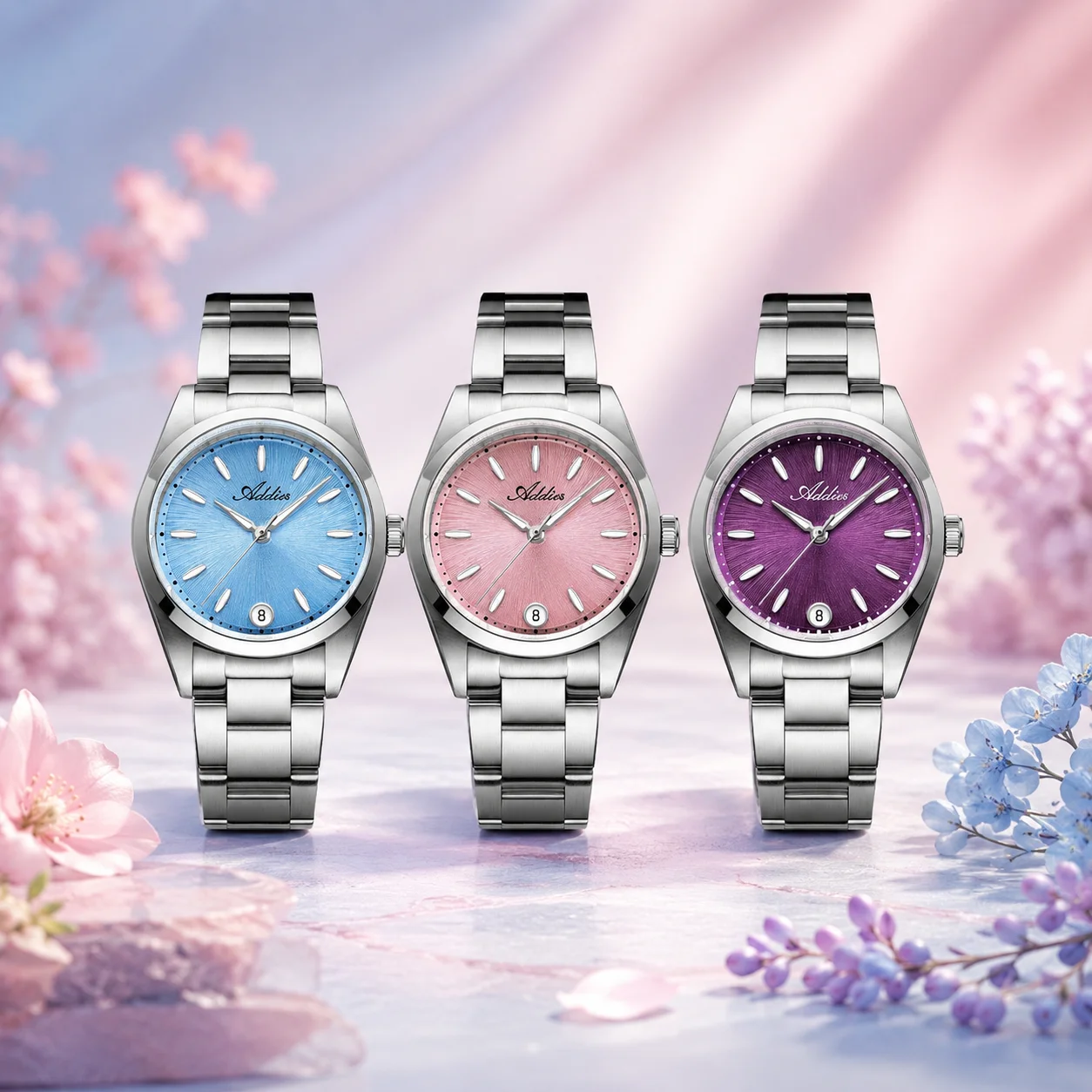 ADDIES Calendar AW25907 Japan GM12 Women's Waterproof Watch Sapphire Glass BGW9 Super Luminous 316L Stainless Steel Wristwatches
ADDIES Calendar AW25907 Japan GM12 Women's Waterproof Watch Sapphire Glass BGW9 Super Luminous 316L Stainless Steel Wristwatches