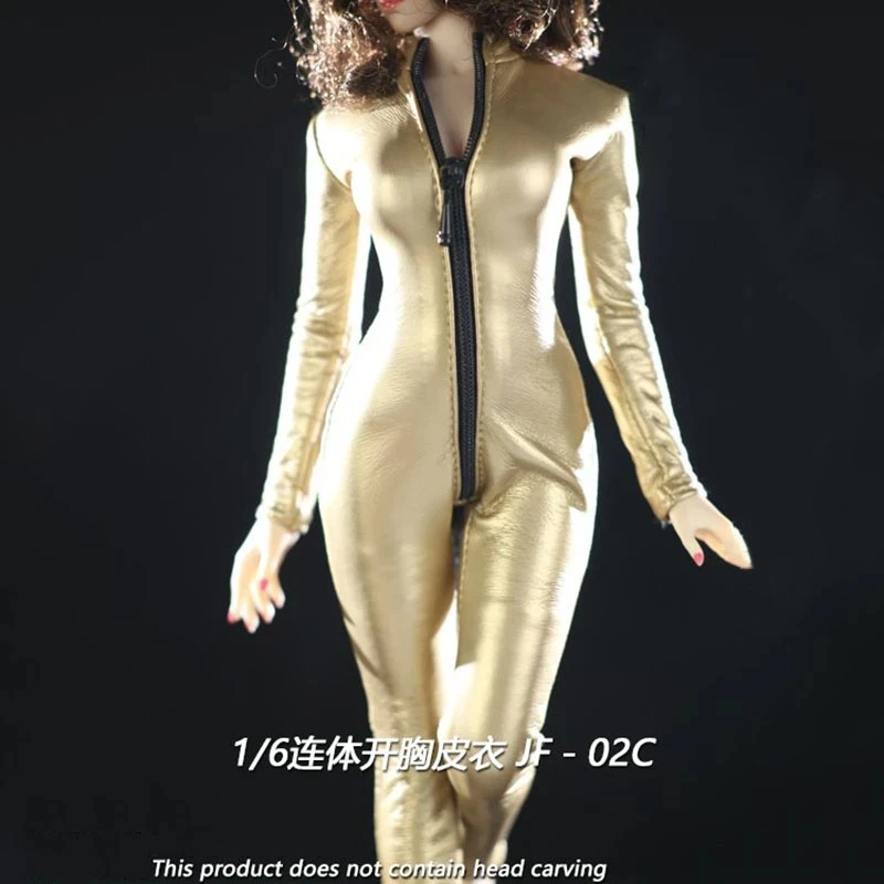 In Stock JT TOYS JFX-02 1/6 Female Soldier One Piece Leather Bodysuit High Collar Special Agent Jumpsuit Model for 12" Figure
In Stock JT TOYS JFX-02 1/6 Female Soldier One Piece Leather Bodysuit High Collar Special Agent Jumpsuit Model for 12" Figure