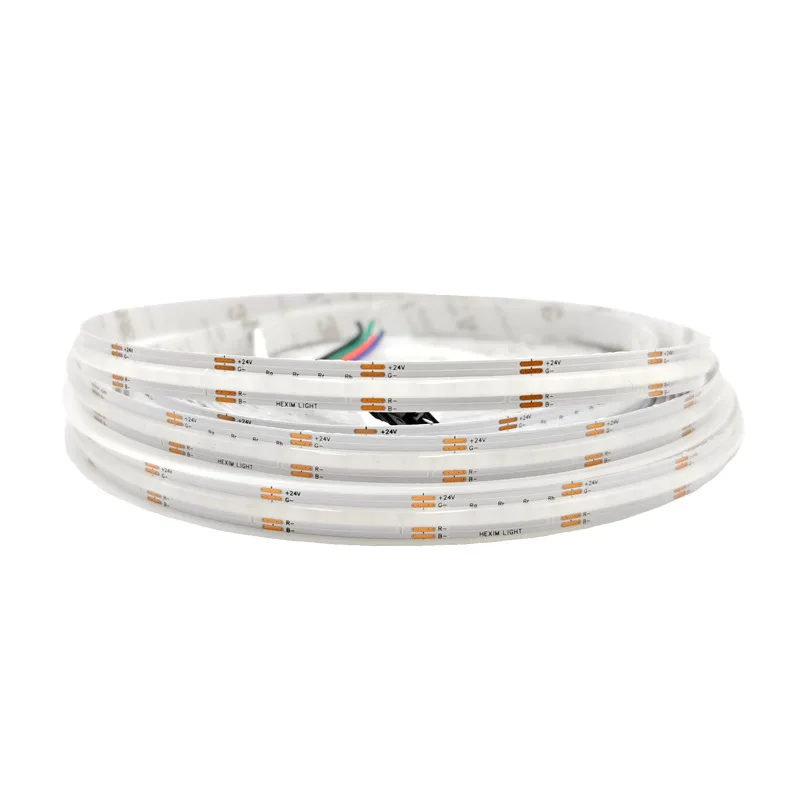 5m 24v RGB COB LED Strip 576 smds/m 15w/m Red Green Blue Changeable FCOB LED Tape Light Wedding Holiday Party TV Atmosphere
5m 24v RGB COB LED Strip 576 smds/m 15w/m Red Green Blue Changeable FCOB LED Tape Light Wedding Holiday Party TV Atmosphere