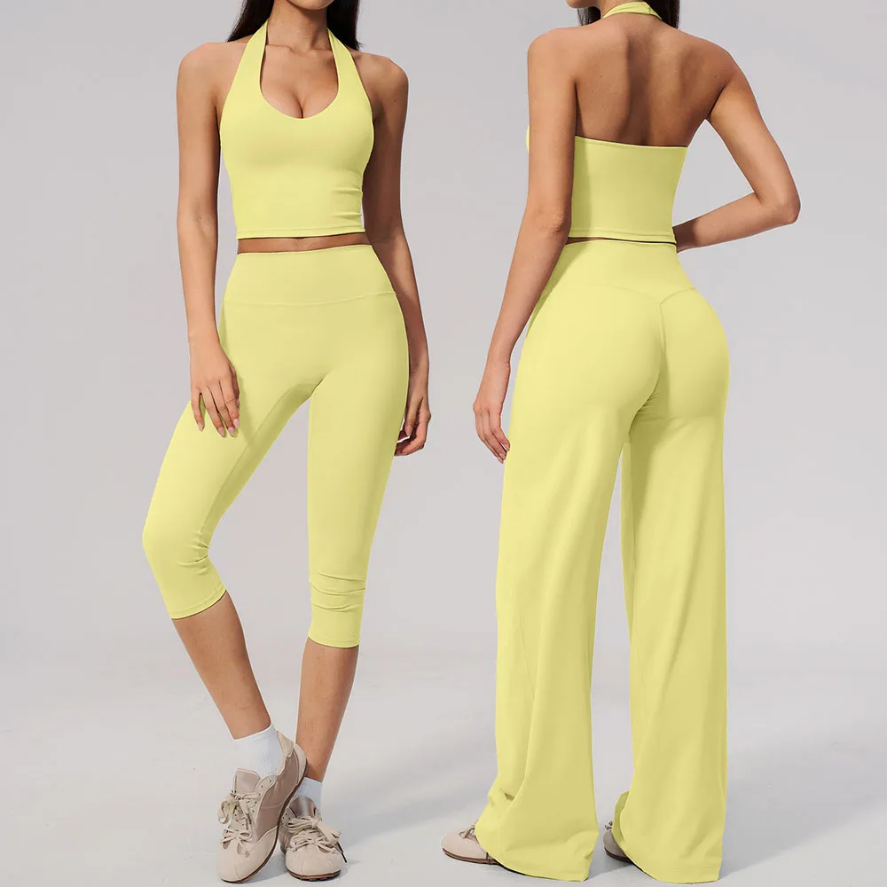 Yoga Set 2Pieces Sports Suit Women Tracksuit Beautiful back Crop Tops Fitness Outfits Workout Clothes Gym Running Pants Yoga Set
Yoga Set 2Pieces Sports Suit Women Tracksuit Beautiful back Crop Tops Fitness Outfits Workout Clothes Gym Running Pants Yoga Set