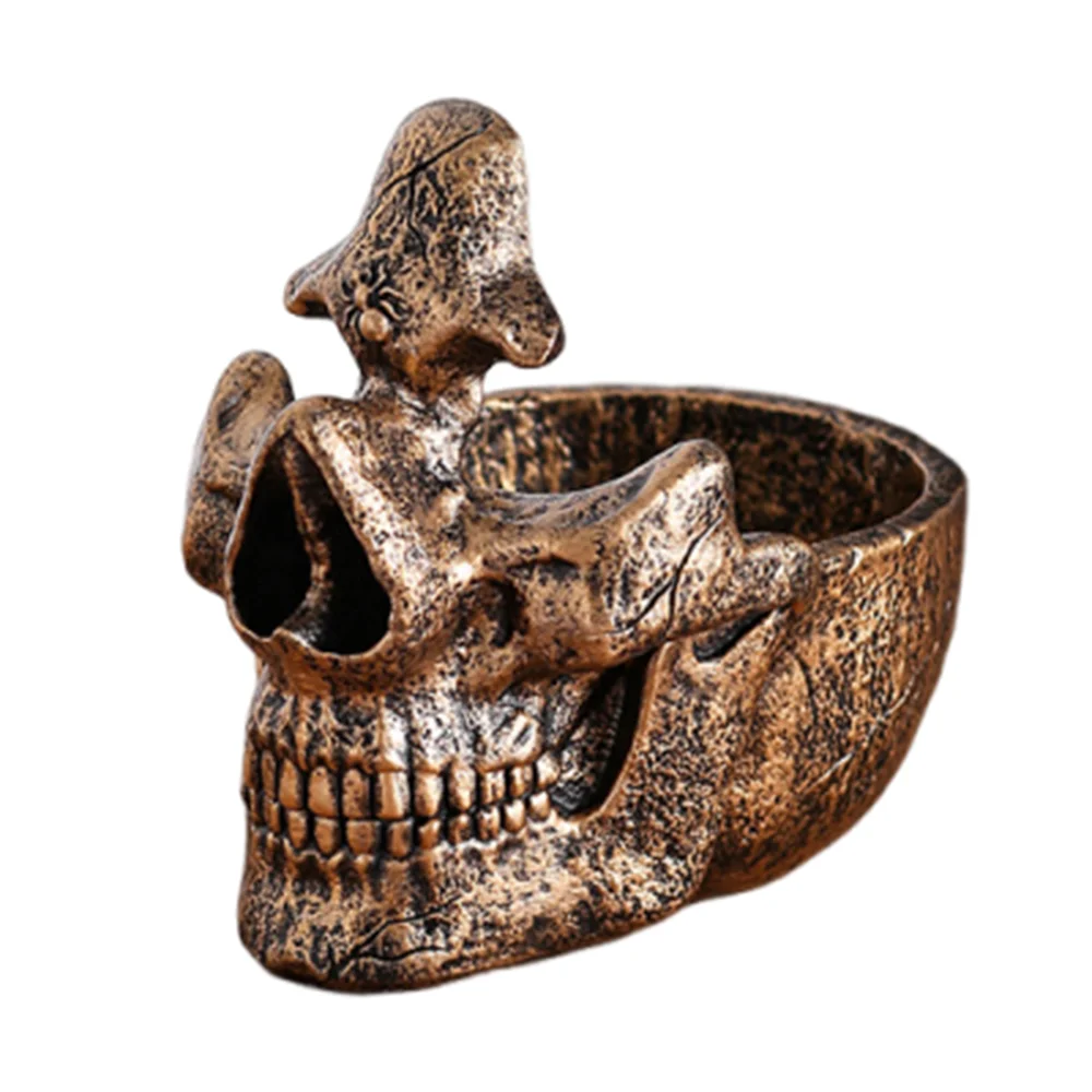 Creative Skull Glasses Holder Anti-slip Funny Skull Resin Sculpture Universal Keychain Storage Desktop Eyeglass Holder
Creative Skull Glasses Holder Anti-slip Funny Skull Resin Sculpture Universal Keychain Storage Desktop Eyeglass Holder