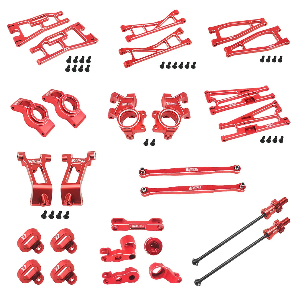 Hobby Details 7075 Aluminum Full Car Set For Traxxas Pro Scale Sand FUNCO Car BK: Black R: Red
Hobby Details 7075 Aluminum Full Car Set For Traxxas Pro Scale Sand FUNCO Car BK: Black R: Red