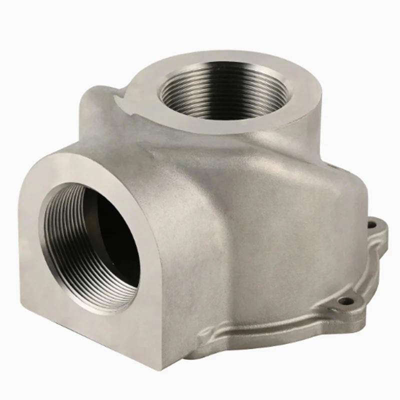 Прецизионные детали для обработки на заказ с ЧПУ, тройник с внутренней резьбой из нержавеющей стали
Прецизионные детали для обработки на заказ с ЧПУ, тройник с внутренней резьбой из нержавеющей стали