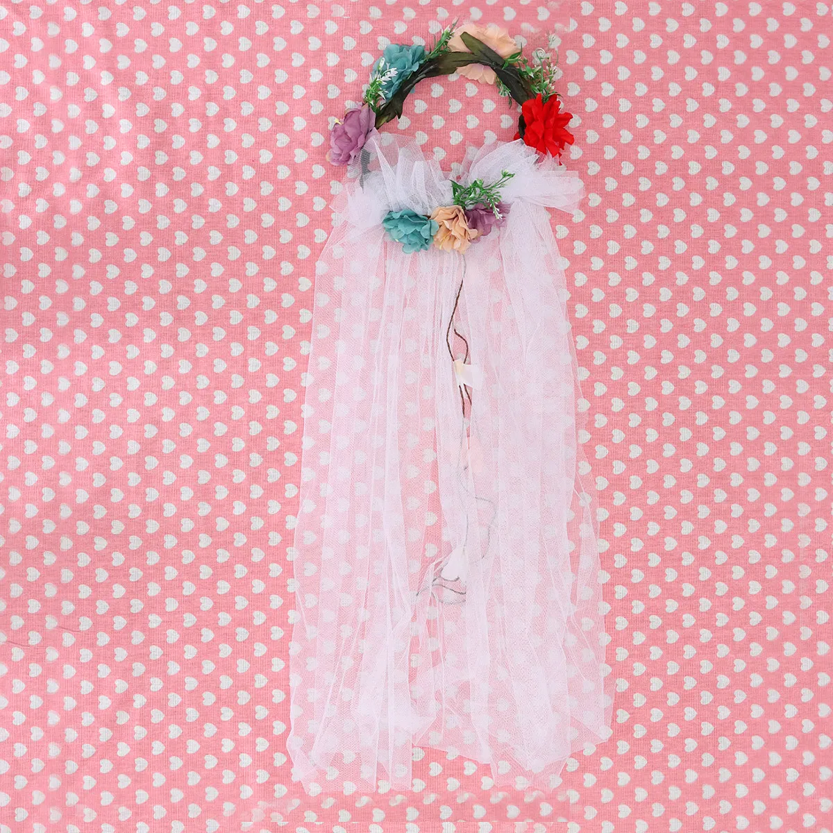 Artificial Flower Wedding With Wreath Hand-Sewn Tulle Bridal Veil For Women Floral Hair Accessory Wedding Party Photography
Artificial Flower Wedding With Wreath Hand-Sewn Tulle Bridal Veil For Women Floral Hair Accessory Wedding Party Photography