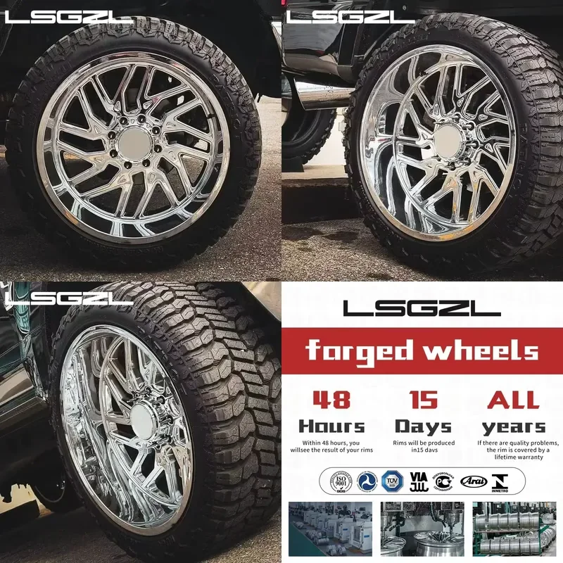 i LSGZL Polished Truck Wheels 20x10 22x12 22x14 24x12 24x14 Forged Deep Dish Rims 6 8 Lug6x139.7 6x5.5 8x6.5 8x180 10x225 for
i LSGZL Polished Truck Wheels 20x10 22x12 22x14 24x12 24x14 Forged Deep Dish Rims 6 8 Lug6x139.7 6x5.5 8x6.5 8x180 10x225 for