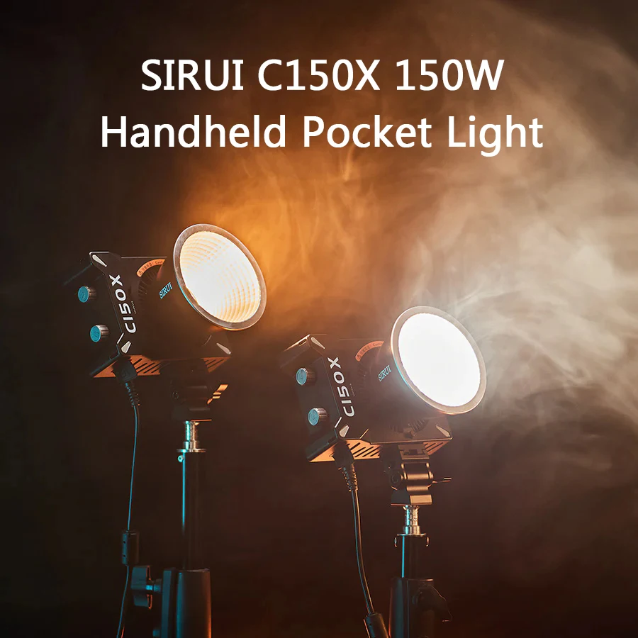 SIRUI C150X 150 Вт Карманный видеосвет для прямой трансляции Профессиональная светодиодная заполняющая лампа Цветная температура Регулируемый свет для фотосъемки
SIRUI C150X 150 Вт Карманный видеосвет для прямой трансляции Профессиональная светодиодная заполняющая лампа Цветная температура Регулируемый свет для фотосъемки