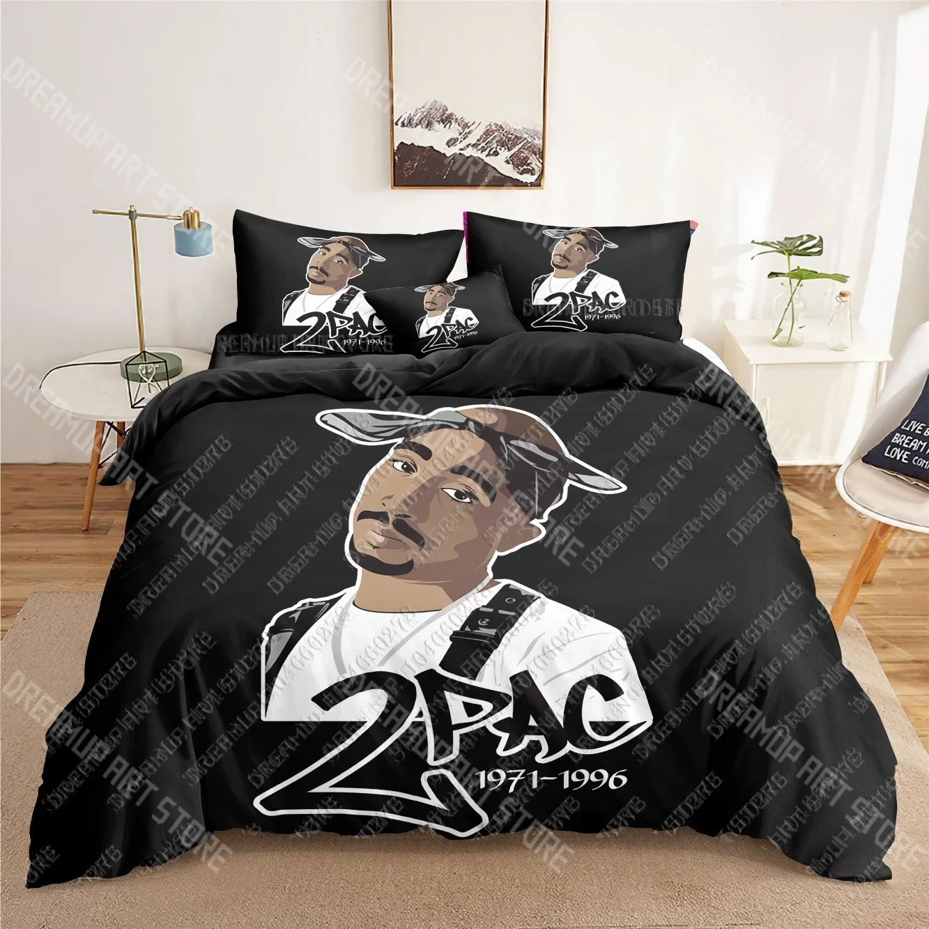 2Pac Tupac Rapper Hip Hop 3D Bedding Sets print duvet cover Adults_ children bed comforter birthday gift dropshipping
2Pac Tupac Rapper Hip Hop 3D Bedding Sets print duvet cover Adults_ children bed comforter birthday gift dropshipping