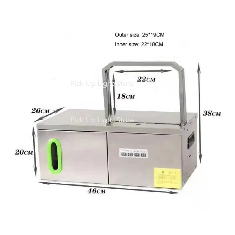 Plastic Film Strap Band Machine Binding Vegetable 12mm Wide Tape Bundling Machine 
Plastic Film Strap Band Machine Binding Vegetable 12mm Wide Tape Bundling Machine