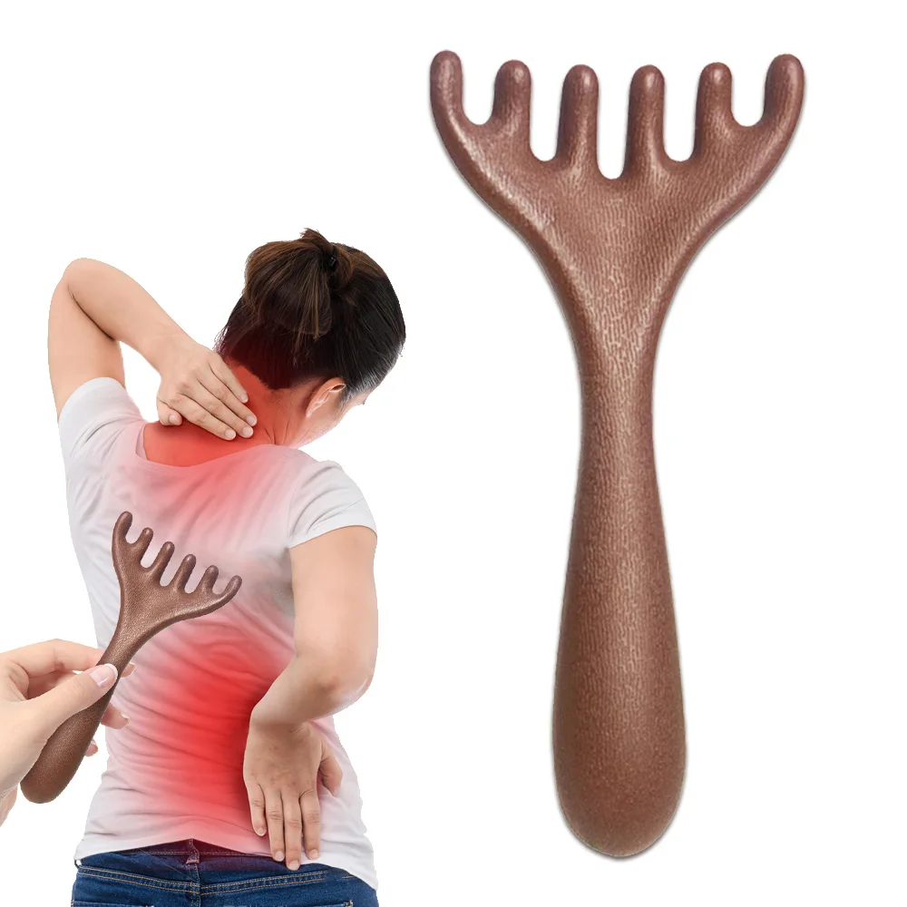 Natural Golden Sandalwood Five-Claw Scalp Massager Gua Sha Tool Back Scratcher Spa Handheld Meridian Massage Comb Hair Care
Natural Golden Sandalwood Five-Claw Scalp Massager Gua Sha Tool Back Scratcher Spa Handheld Meridian Massage Comb Hair Care