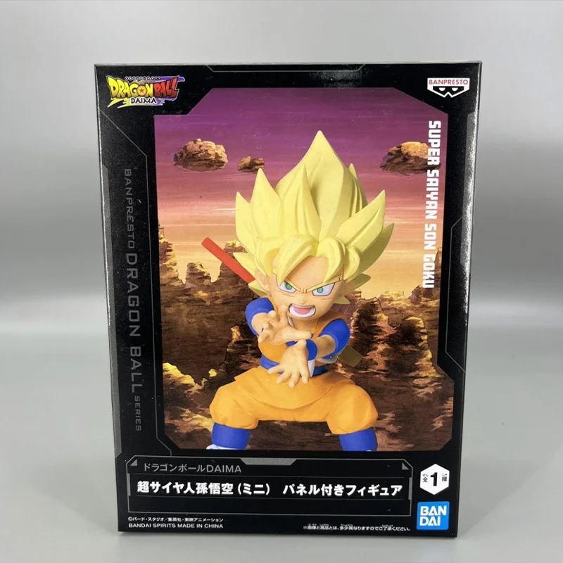 BANDAI NAMCO BANPRESTO in stock Original Genuine DRAGON BALL DAIMA Son Gokuu Figure model PVC 8cm Collector Figurine Toys gift
BANDAI NAMCO BANPRESTO in stock Original Genuine DRAGON BALL DAIMA Son Gokuu Figure model PVC 8cm Collector Figurine Toys gift