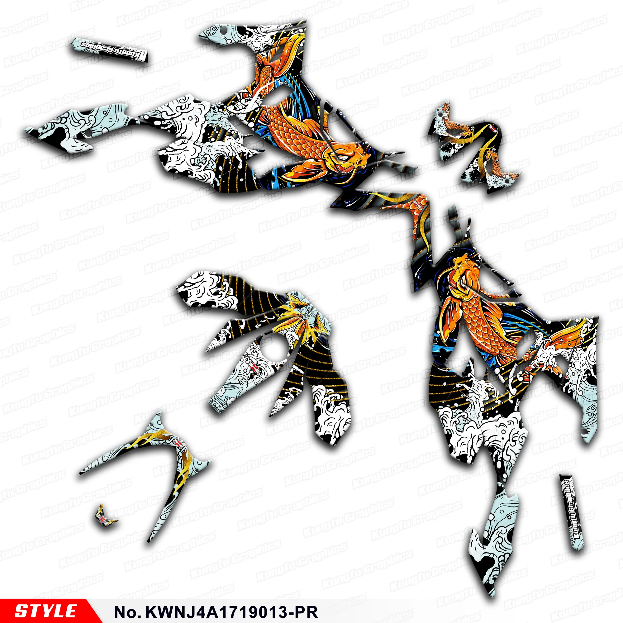 Motorcycle Decals Vinyl Graphics for Kawasaki Ninja 400 ABS Ninja250 2017-2023, KWNJ4A1719013-PR
Motorcycle Decals Vinyl Graphics for Kawasaki Ninja 400 ABS Ninja250 2017-2023, KWNJ4A1719013-PR
