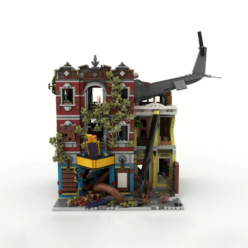 Конструктор Moc Creating Jazz Club Apocalypse Version, модульный дом, совместимый с 10312, игрушки Street View для детей и взрослых
Конструктор Moc Creating Jazz Club Apocalypse Version, модульный дом, совместимый с 10312, игрушки Street View для детей и взрослых