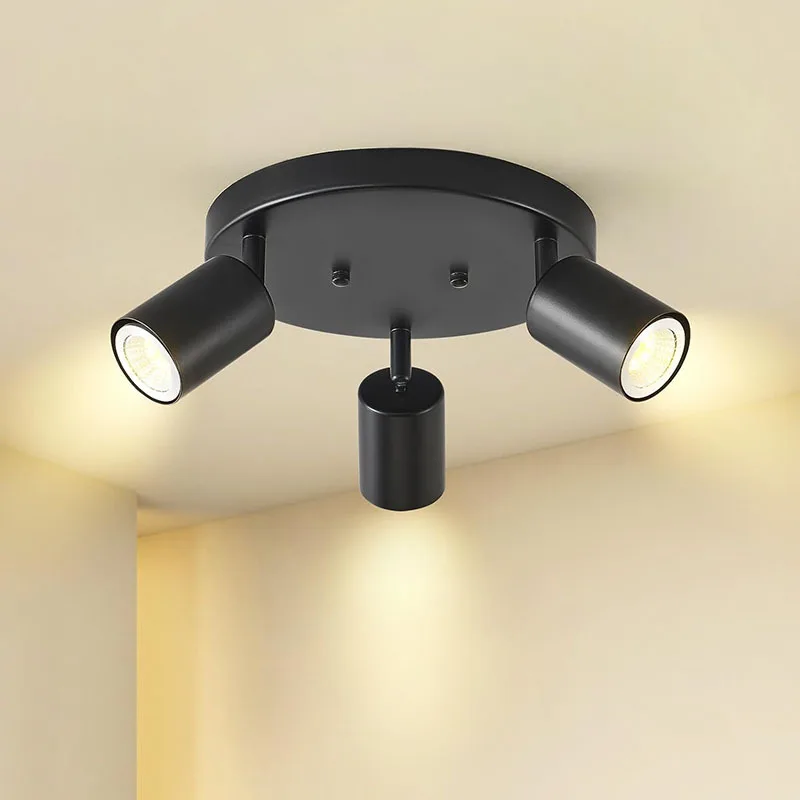 Nordic Wall Focus Lamp Bathroom Lights For Living Room 3 Heads Led Ceiling Spotlights Black Gu10 Light Socket Lamps Fixture
Nordic Wall Focus Lamp Bathroom Lights For Living Room 3 Heads Led Ceiling Spotlights Black Gu10 Light Socket Lamps Fixture