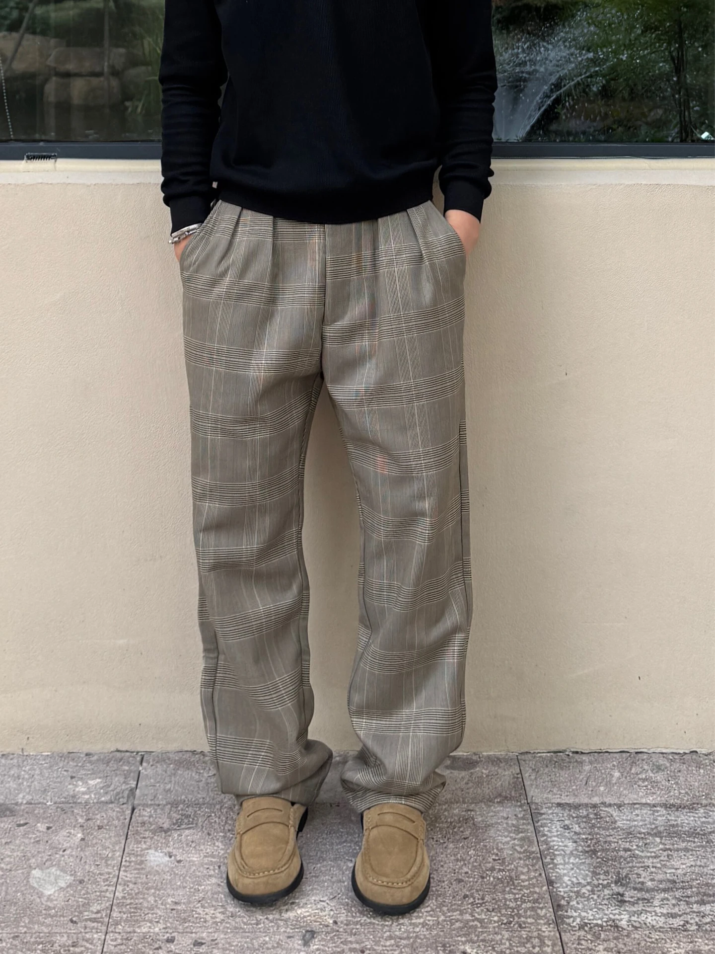 Брюки Auticup Luxury American Preppy в клетку, плиссированные, прямого кроя, утепленные, для молодых мужчин, осень-зима
Брюки Auticup Luxury American Preppy в клетку, плиссированные, прямого кроя, утепленные, для молодых мужчин, осень-зима