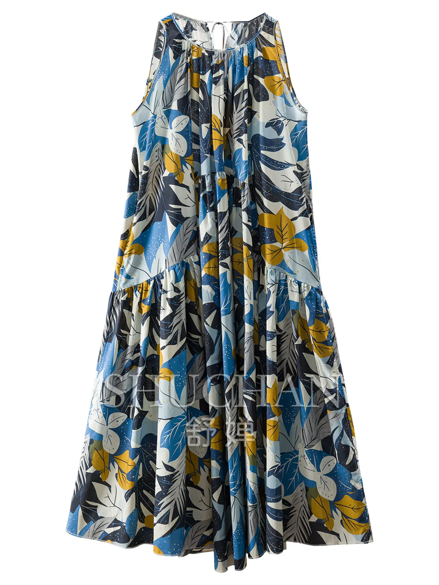 Tank Dresses Oil Painting Colored Leaves Silhouette Loose 3 Meters Large A Pendulum 100 Cotton Vest Dress Women 51M7
Tank Dresses Oil Painting Colored Leaves Silhouette Loose 3 Meters Large A Pendulum 100 Cotton Vest Dress Women 51M7