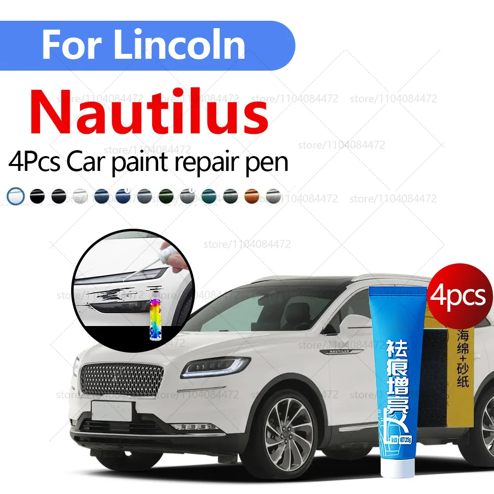 Ручка для ремонта автомобильной краски для Lincoln Nautilus 2019-2025 гг., аксессуары для ремонта царапин, 4 шт., черный, белый, красный, синий, серебристый, серый, нужд
Ручка для ремонта автомобильной краски для Lincoln Nautilus 2019-2025 гг., аксессуары для ремонта царапин, 4 шт., черный, белый, красный, синий, серебристый, серый, нужд