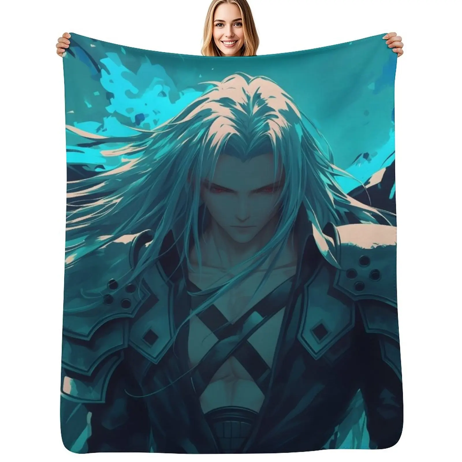 Sephiroth - 4 Throw Blanket Luxurious Soft Fuzzy Blanket for Sofa Bed
Sephiroth - 4 Throw Blanket Luxurious Soft Fuzzy Blanket for Sofa Bed