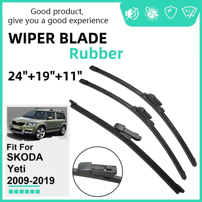 Rubber Car Wiper Blades for SKODA Yeti 2009-2019 Windshield Wipers Rubber Car Accessories 2014 2015 2016 2017 2018 2019
Rubber Car Wiper Blades for SKODA Yeti 2009-2019 Windshield Wipers Rubber Car Accessories 2014 2015 2016 2017 2018 2019