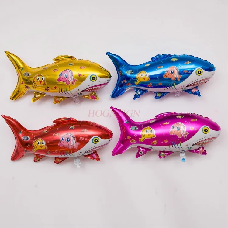 Cartoon Aluminum Film Balloon Baby Children's Birthday Party Decoration Ocean Animal Shark Balloon Decoration
Cartoon Aluminum Film Balloon Baby Children's Birthday Party Decoration Ocean Animal Shark Balloon Decoration