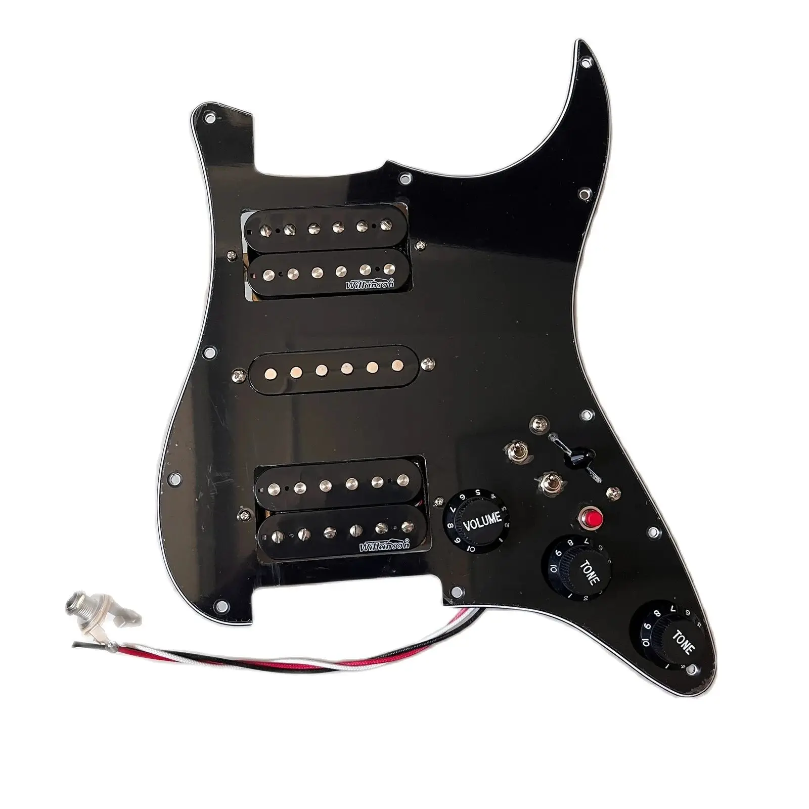HSH Prewired Guitar Pickguard Set Wilkinson Pickups Multifunction Switch Professional Guitar Parts
HSH Prewired Guitar Pickguard Set Wilkinson Pickups Multifunction Switch Professional Guitar Parts