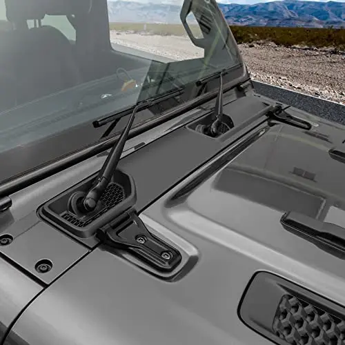 Matte Black Hood Hinge Cover Trim Kit For Jeep JL JLU Gladiator JT 2018–2023 Exterior Styling Accessory
Matte Black Hood Hinge Cover Trim Kit For Jeep JL JLU Gladiator JT 2018–2023 Exterior Styling Accessory