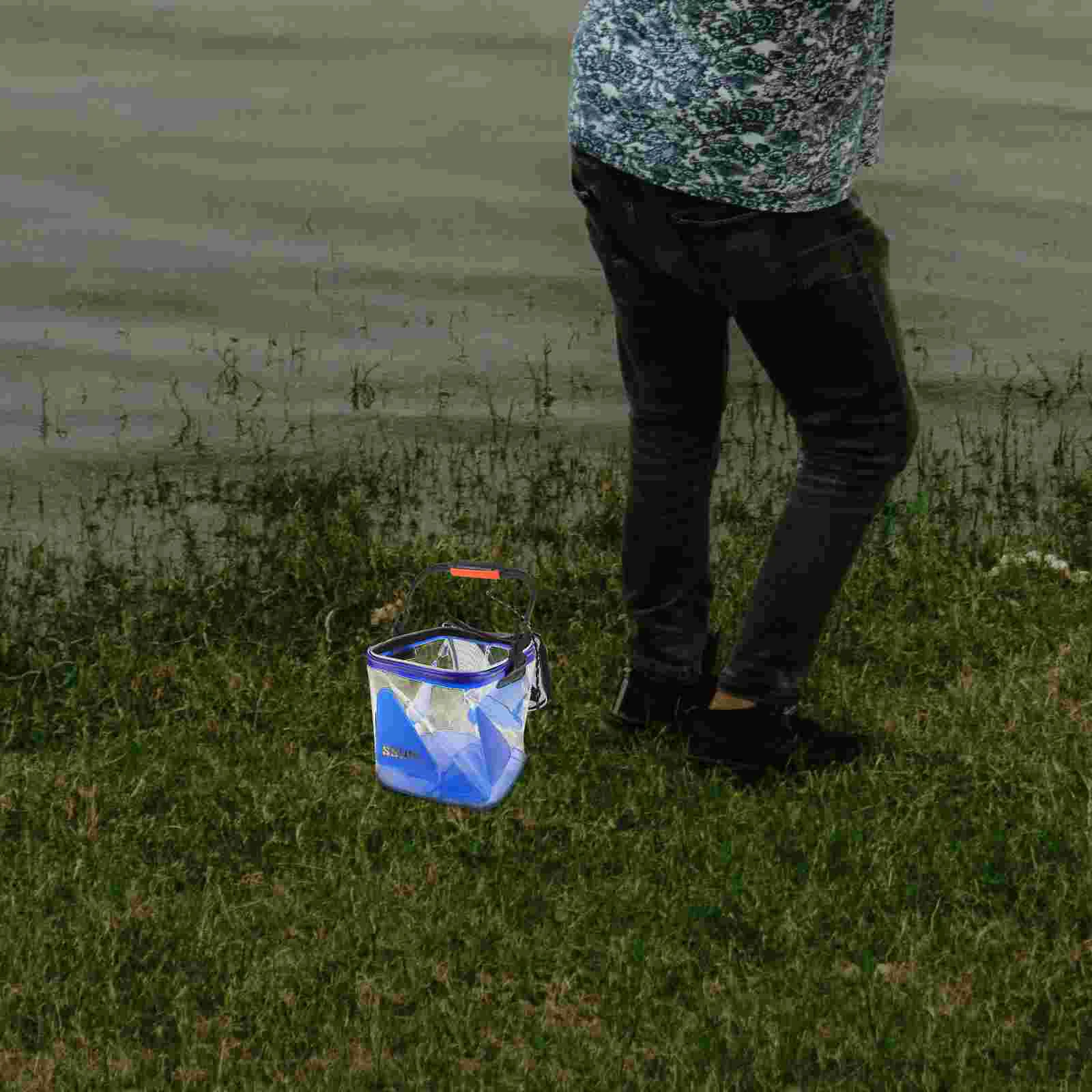 Transparent Folding Bucket Buckets Fish Tank Beach Sand Plastic Turtle Sink with Rope
Transparent Folding Bucket Buckets Fish Tank Beach Sand Plastic Turtle Sink with Rope