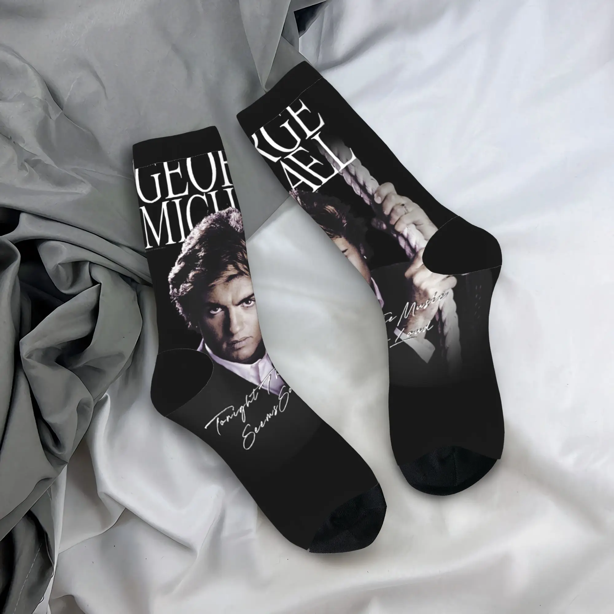 Unisex Men Socks George Michael British Singer Stockings Autumn Fashion Quality Socks Graphic Cycling Non Slip Socks
Unisex Men Socks George Michael British Singer Stockings Autumn Fashion Quality Socks Graphic Cycling Non Slip Socks