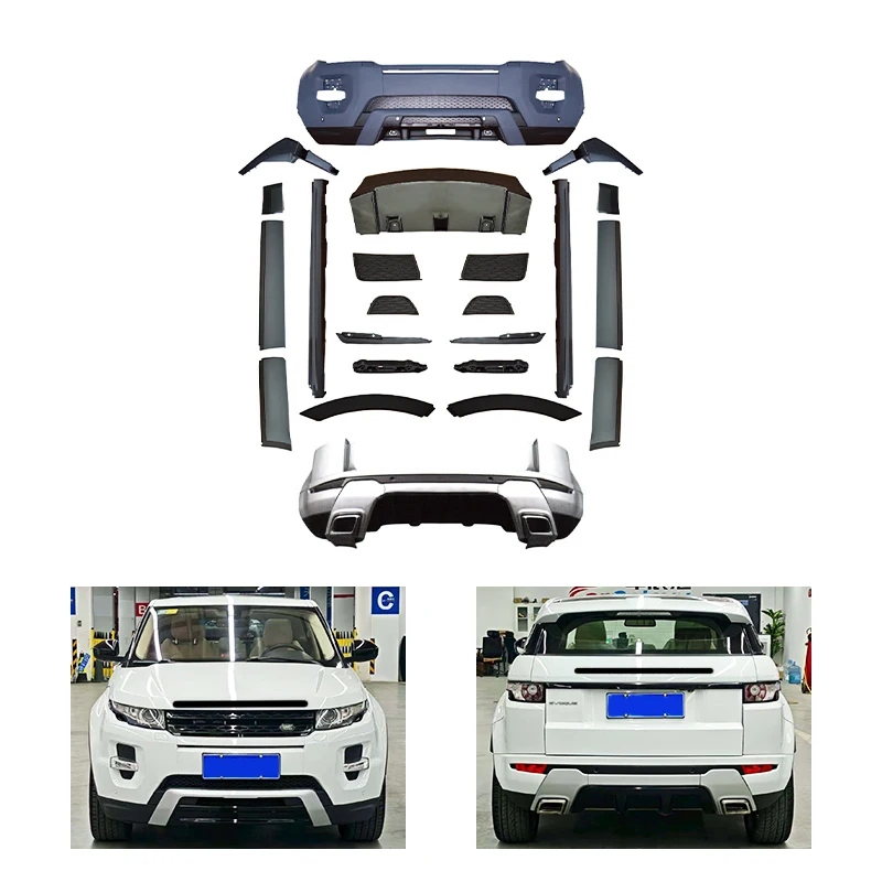 STLFCar Modification Upgrade: Yaodong Front Bumper and Rear Bumper Body Kit Suitable for Range Rover 2010 Evoque Yaozhi
STLFCar Modification Upgrade: Yaodong Front Bumper and Rear Bumper Body Kit Suitable for Range Rover 2010 Evoque Yaozhi