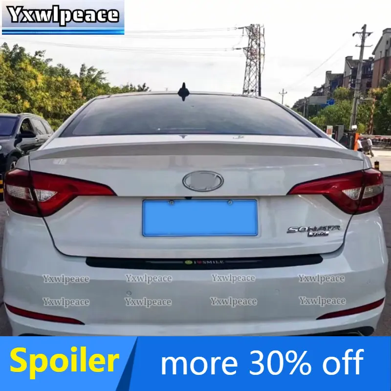 For Hyundai Sonata 2015 2016 High Quality ABS Plastic Unpainted Color Rear Trunk Cover Spoiler Car Accessories
For Hyundai Sonata 2015 2016 High Quality ABS Plastic Unpainted Color Rear Trunk Cover Spoiler Car Accessories