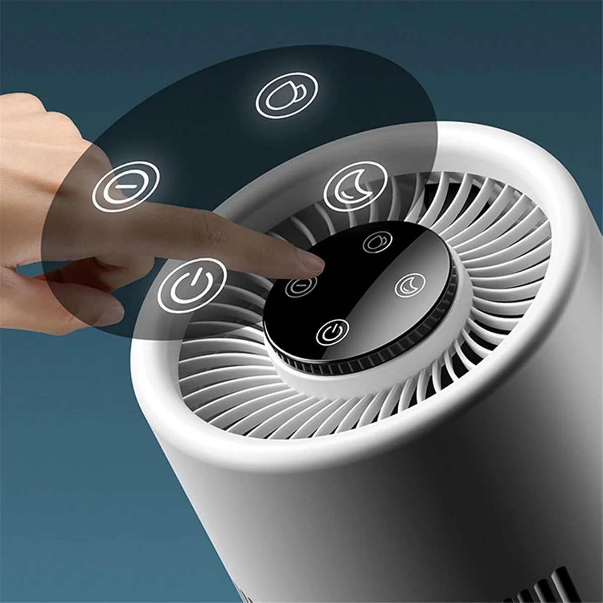 Humidifier and Air Purifier in One, 2 in 1 Evaporative Humidifier and HEPA Air Purifier Combo for Bedroom, 4L Tank
Humidifier and Air Purifier in One, 2 in 1 Evaporative Humidifier and HEPA Air Purifier Combo for Bedroom, 4L Tank