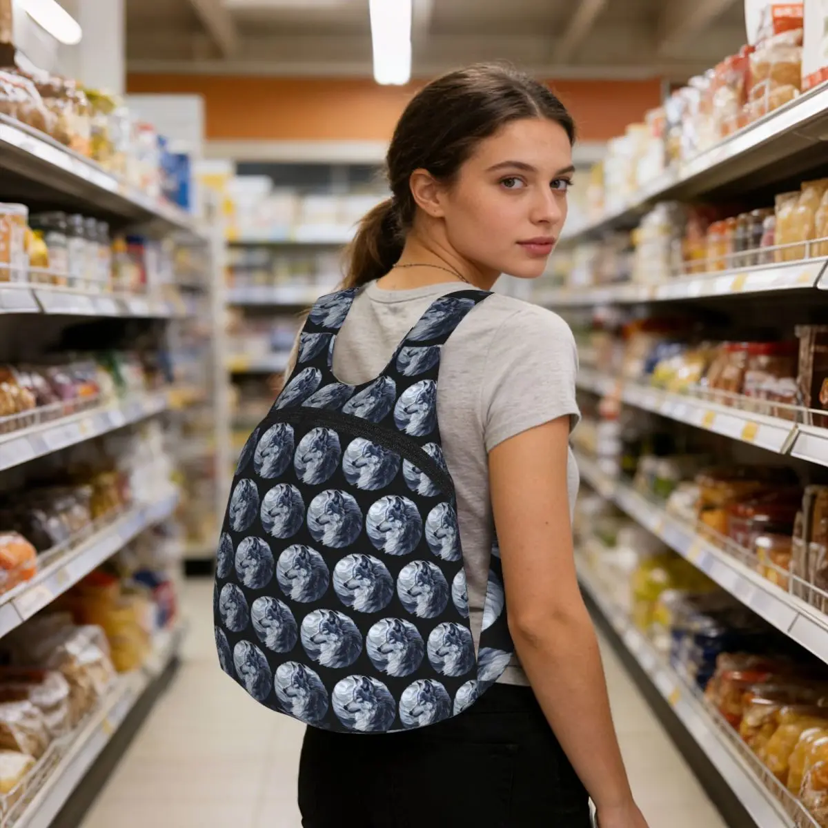 Ethereal Guardians Minimalist Wolf Backpack Student BookBag Children Storage School Bag Computer Shoulder Bags for Men Women
Ethereal Guardians Minimalist Wolf Backpack Student BookBag Children Storage School Bag Computer Shoulder Bags for Men Women
