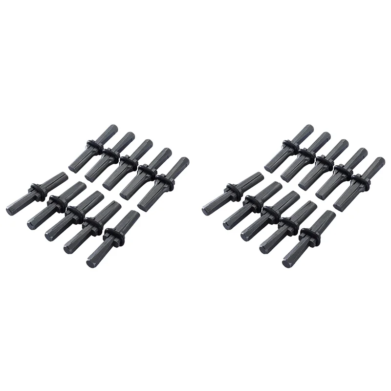 A93Z 20 шт. 9/16 дюймов, клинья, прокладки с перьями, разделитель камня, ручные инструменты, подходящие для разделения твердого камня