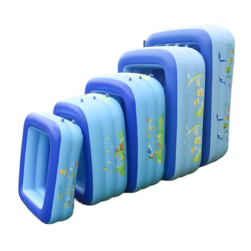Rectangle Prints on Ground Inflatable Water Pool PVC Large Size Swimming Pool
Rectangle Prints on Ground Inflatable Water Pool PVC Large Size Swimming Pool