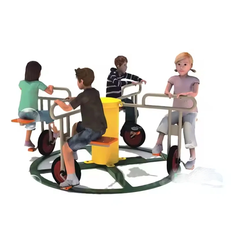 Cheap Kids 4 Seat Rider Carousel Carousel Set Outdoor Playground Fitness Equipment
Cheap Kids 4 Seat Rider Carousel Carousel Set Outdoor Playground Fitness Equipment