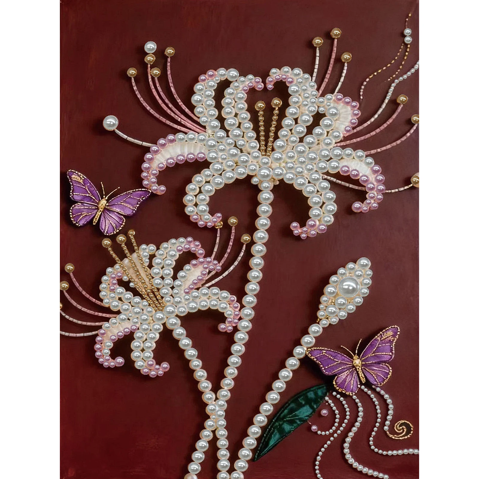 Набор для рисования жемчужной мозаикой «Лилия-бабочка» с рамкой для взрослых, декор для дома, 30x40 см
Набор для рисования жемчужной мозаикой «Лилия-бабочка» с рамкой для взрослых, декор для дома, 30x40 см