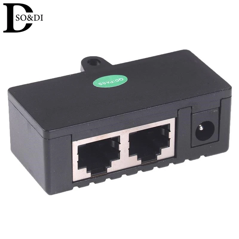 10/100 Mbps 12V-48V Gigabit Power Over Ethernet Passive PoE Injector Splitter For IP Camera POE Adapter Module Accessories
10/100 Mbps 12V-48V Gigabit Power Over Ethernet Passive PoE Injector Splitter For IP Camera POE Adapter Module Accessories