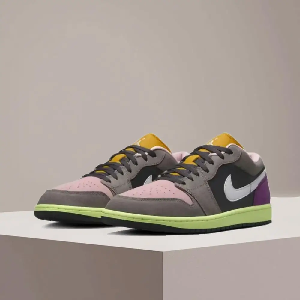 Баскетбольные кроссовки Nike Air Jordan 1 Low с амортизацией, противоскользящие, прочные, унисекс, для занятий спортом HQ2010-005
Баскетбольные кроссовки Nike Air Jordan 1 Low с амортизацией, противоскользящие, прочные, унисекс, для занятий спортом HQ2010-005