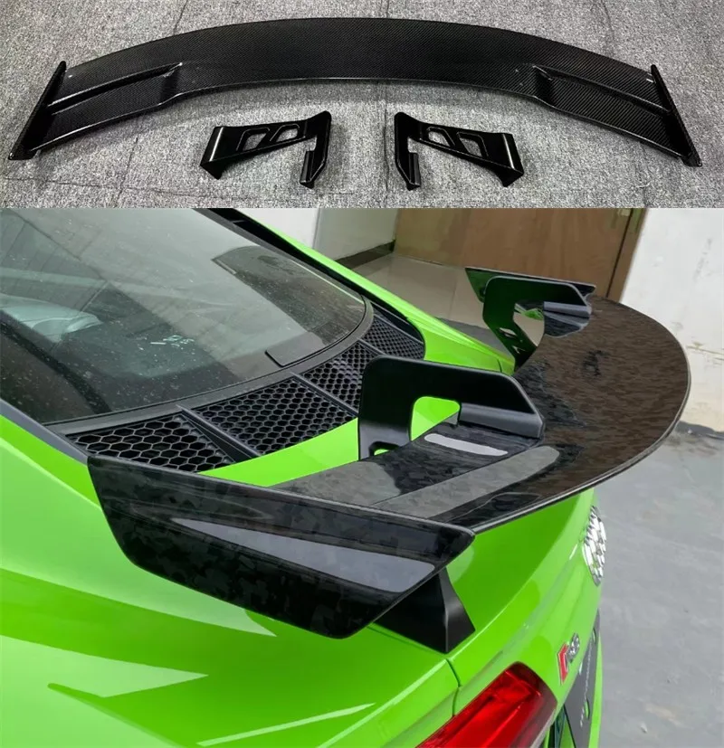 Стильный высококачественный спойлер для Audi R8 V8 V10 TT TTRS 2008-2023 P из натурального сухого углеродного волокна для заднего крыла автомобиля
Стильный высококачественный спойлер для Audi R8 V8 V10 TT TTRS 2008-2023 P из натурального сухого углеродного волокна для заднего крыла автомобиля