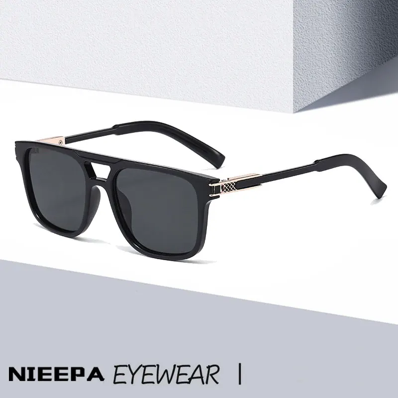 Квадратные солнцезащитные очки унисекс для модных образов, отдыха и вождения, ретро-стиль, с двойной перемычкой, защита от УФ400, очки-авиаторы
Квадратные солнцезащитные очки унисекс для модных образов, отдыха и вождения, ретро-стиль, с двойной перемычкой, защита от УФ400, очки-авиаторы