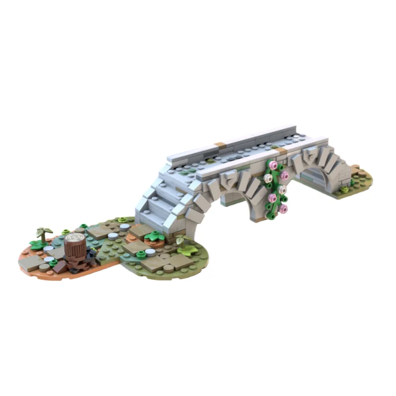 MOC архитектурная средневековая маленькая мостовая креативная модель. Игрушечные блоки из мелких частиц, 317 штук. Подходит для всех энтузи
MOC архитектурная средневековая маленькая мостовая креативная модель. Игрушечные блоки из мелких частиц, 317 штук. Подходит для всех энтузи